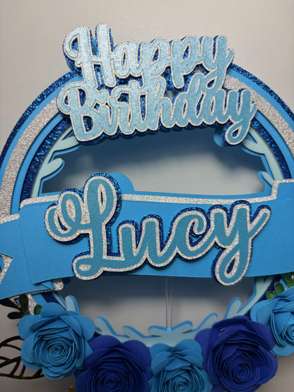 Flower Cake Topper, Flower cake decor