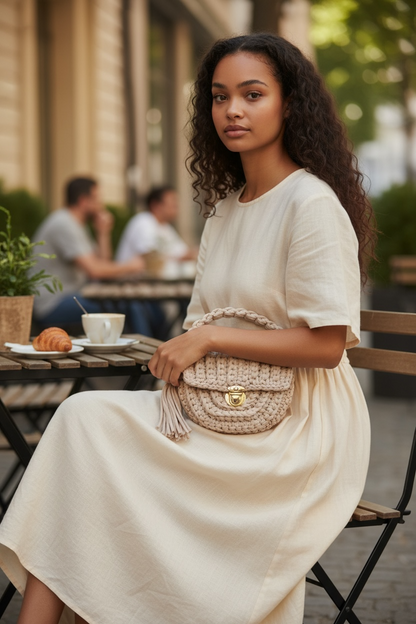 Custom Clutch Handbag, custom Crochet Handbag, custom clutch