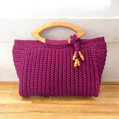 Custom Tote Handbag, Crochet Handbag, Custom Tote