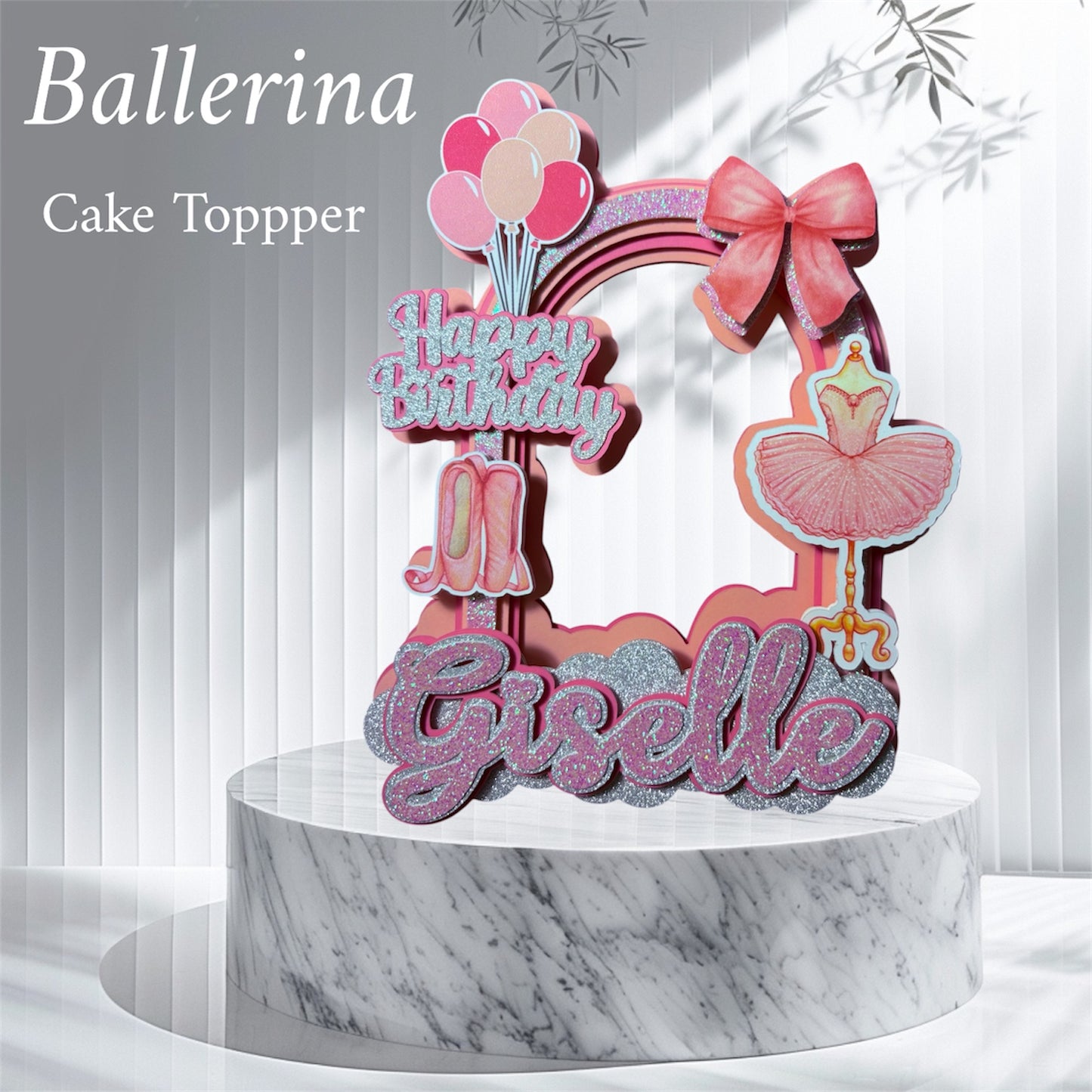 Ballerina Cake Topper