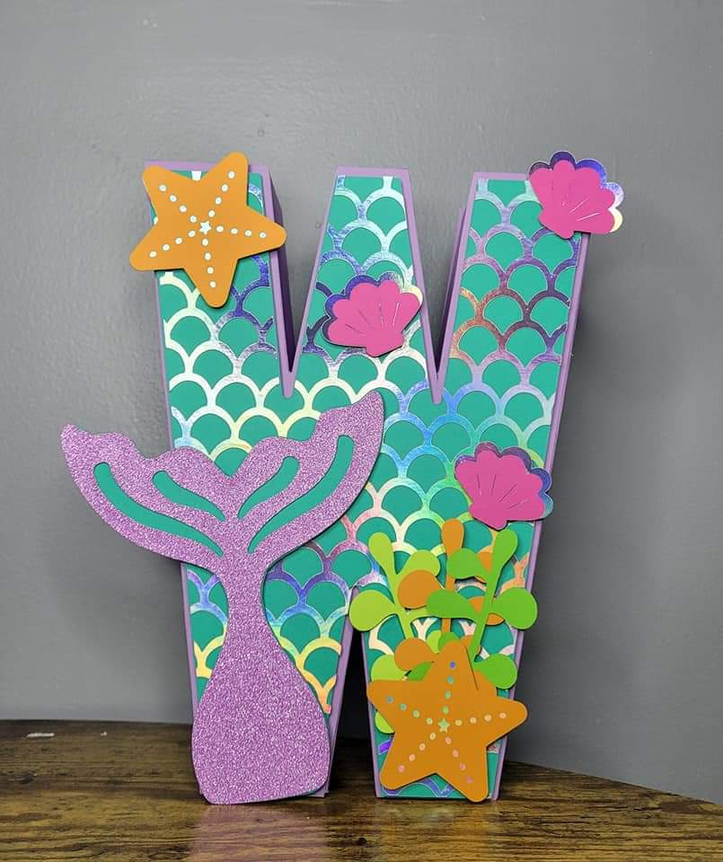 3D Customized Letter, 3D Cardstock Letter , Cardstock Letter