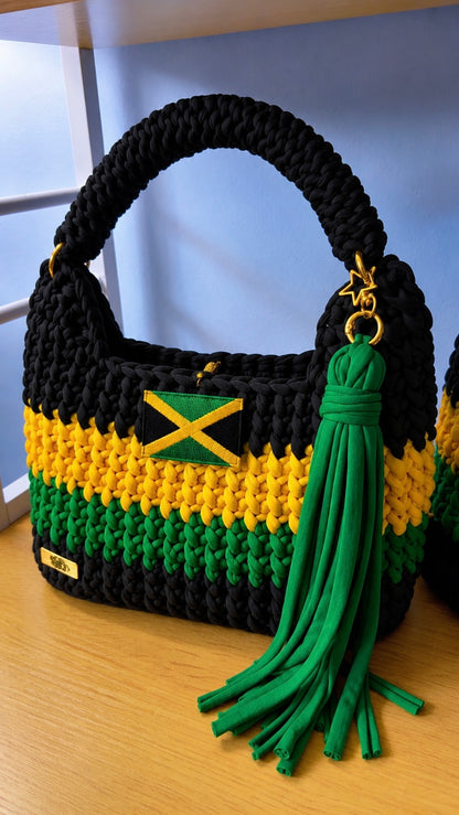 Custom Country Handbag, Crochet Handbag