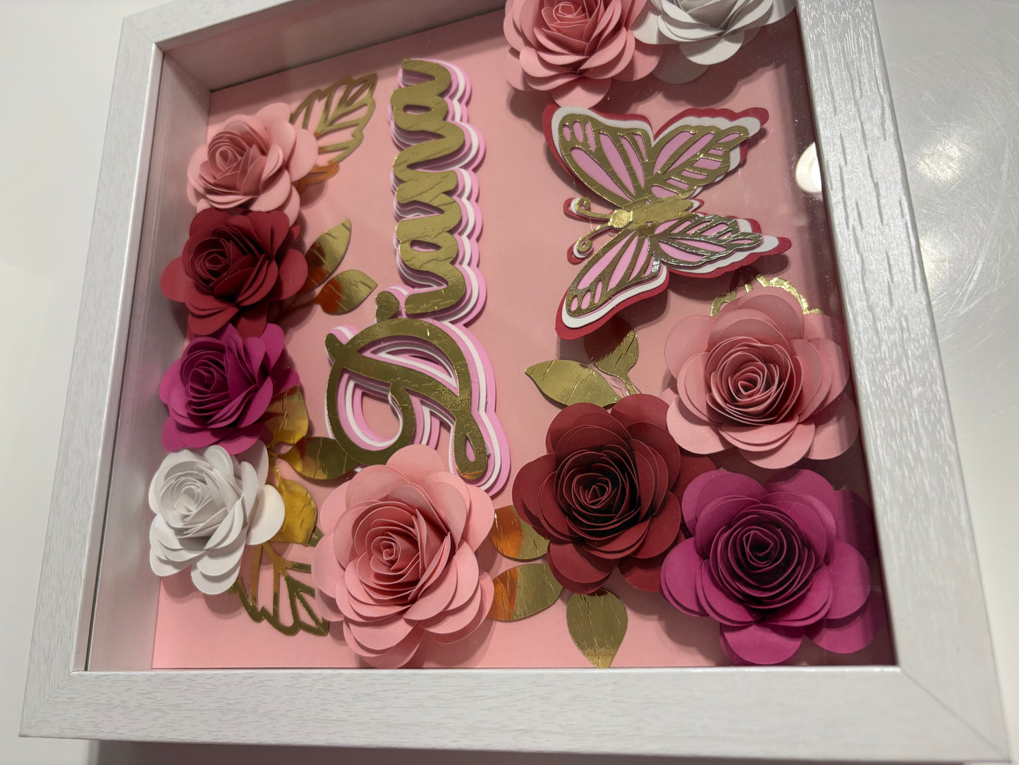 Customized Flower shadow boxes , Flower shadow boxes