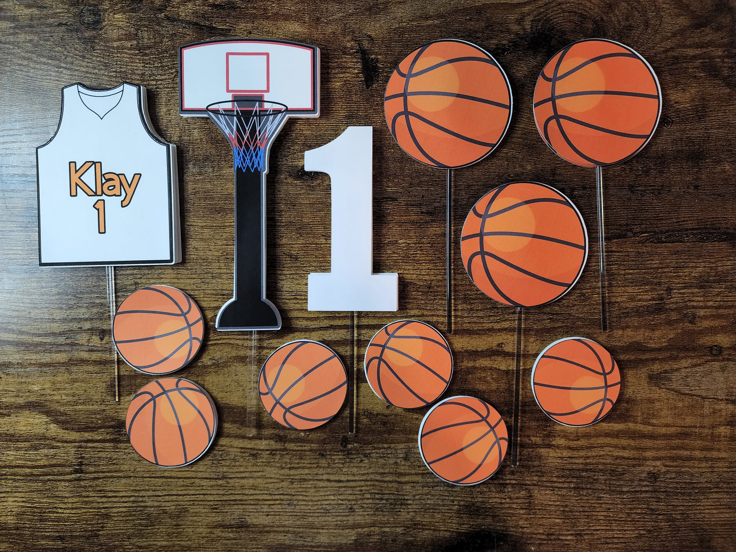 Custom Cupcake Topper,  cupcake decor, Cupcake Topper, Personalized Cupcake Topper