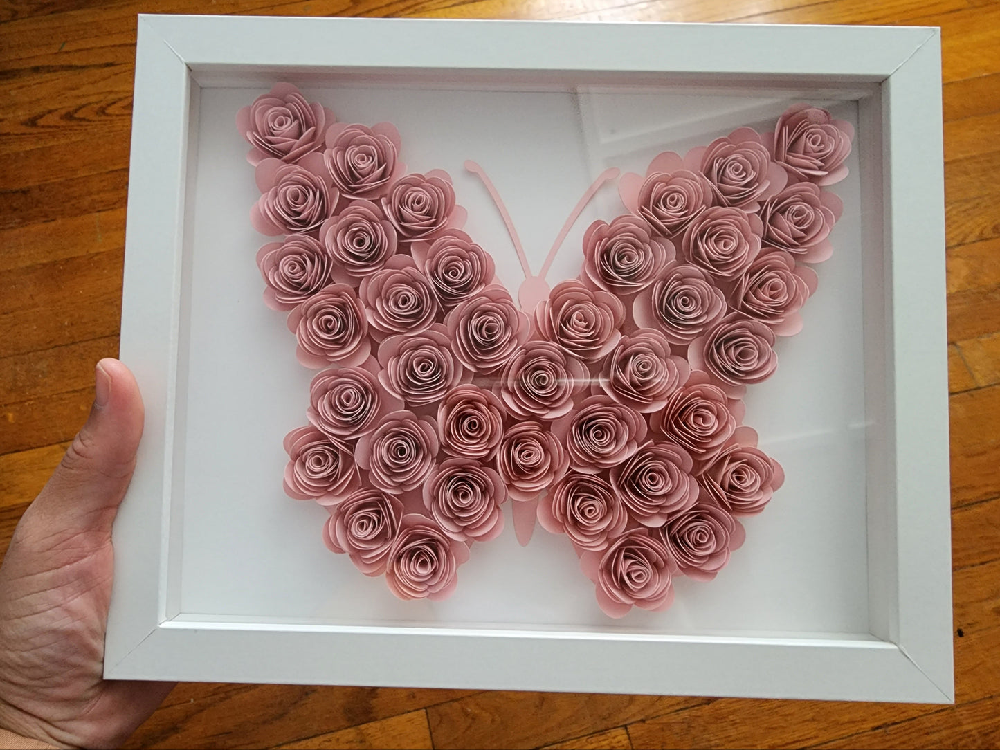 Butterfly Customized Flower shadow boxes , Butterfly shadow boxes