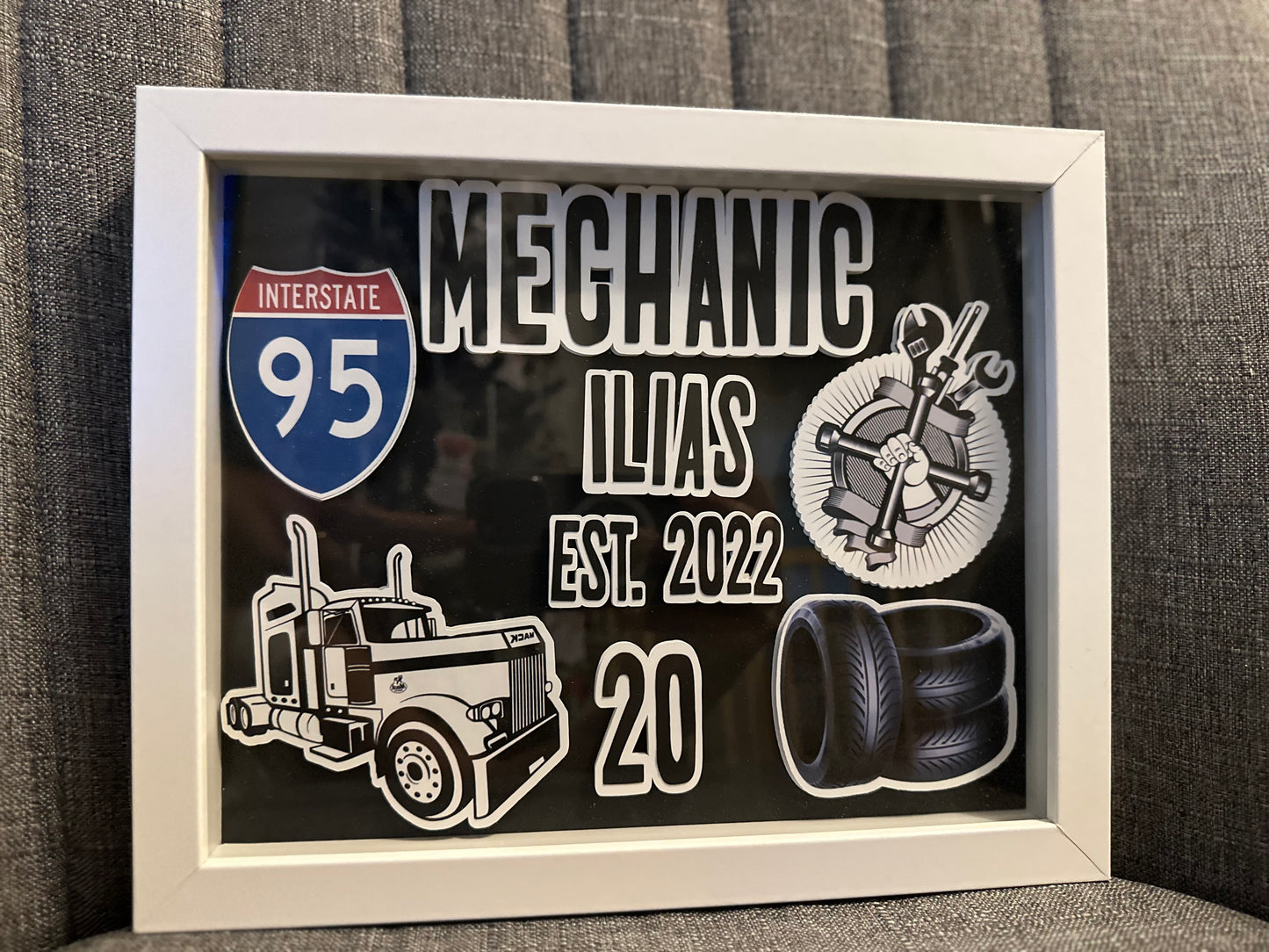Customized Profession shadow boxes , Profession shadow boxes