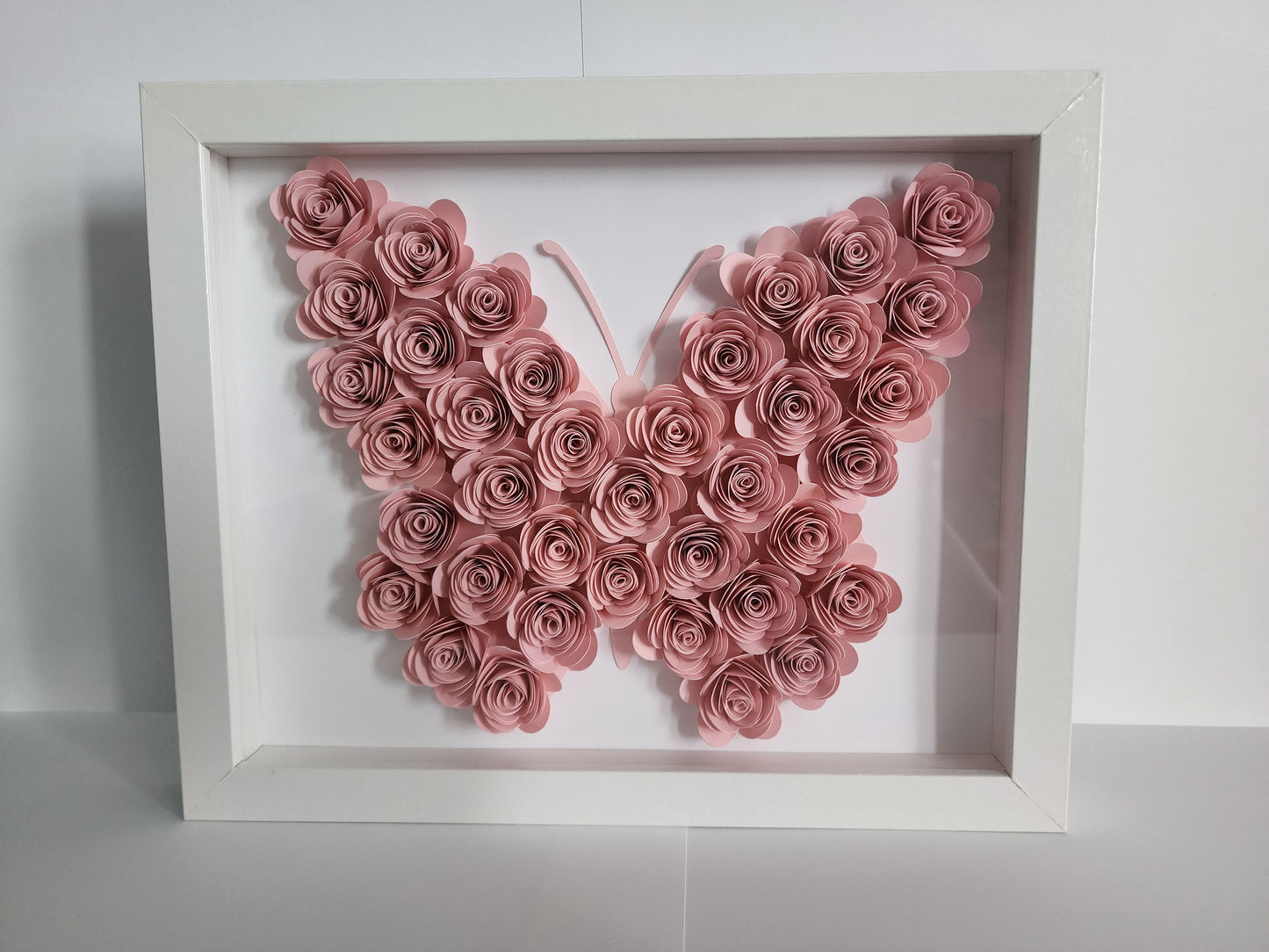 Butterfly Customized Flower shadow boxes , Butterfly shadow boxes