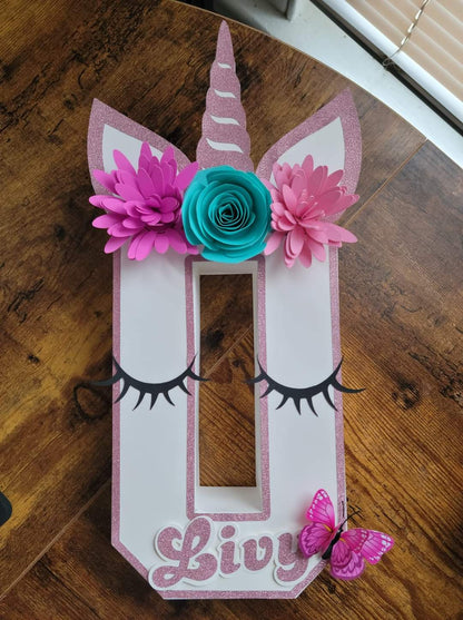 3D Customized Letter, 3D Cardstock Letter , Cardstock Letter