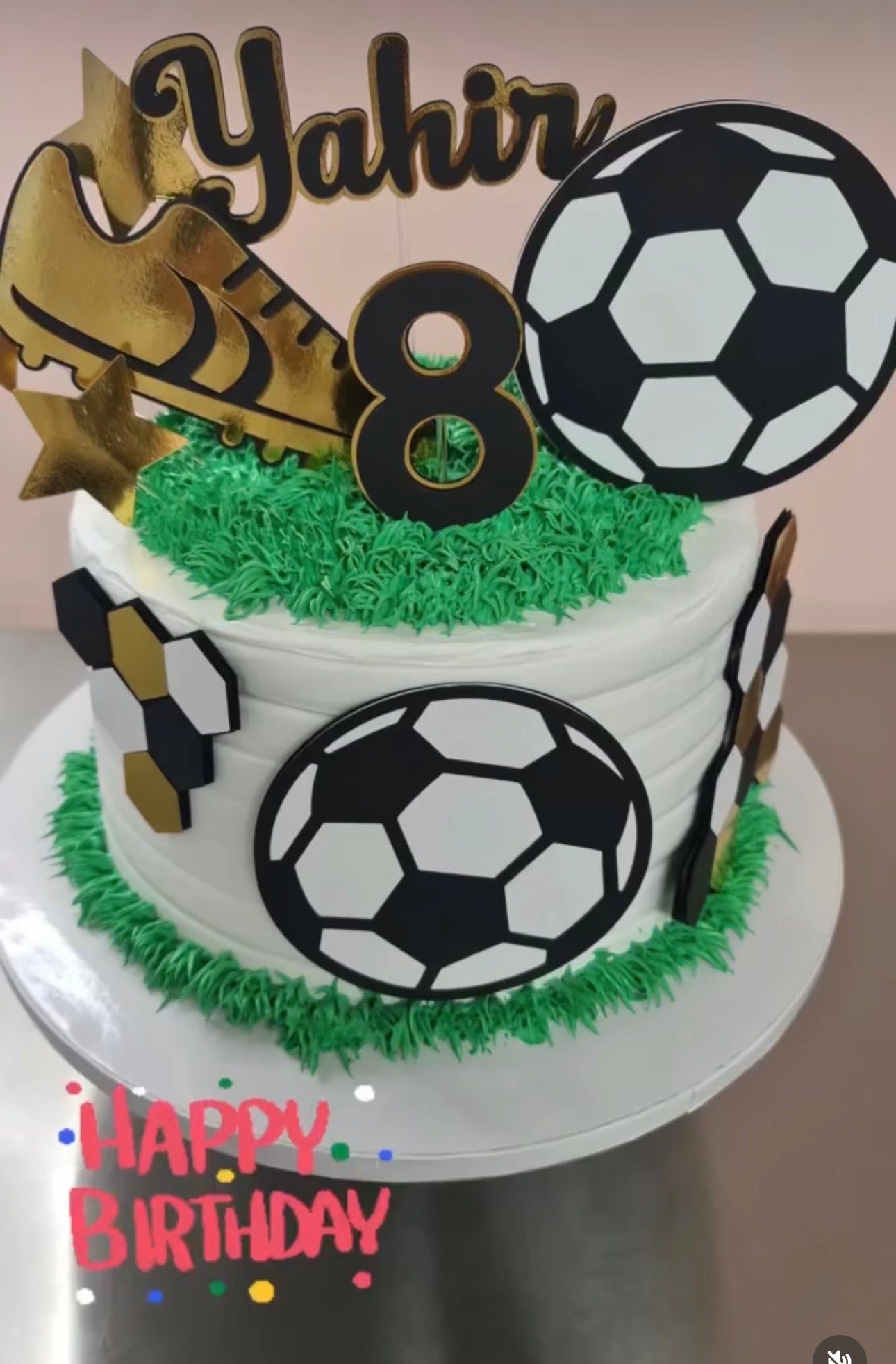 Soccer Cake Topper, soccer cake decor, Cake Topper