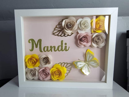 Customized Flower shadow boxes , Flower shadow boxes