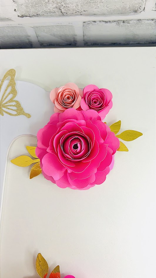 Wooden Customized Letter , Wood Flower Letter