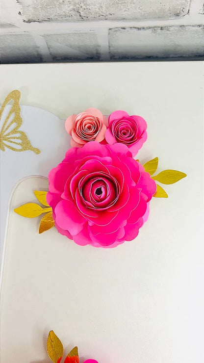 Wooden Customized Letter , Wood Flower Letter