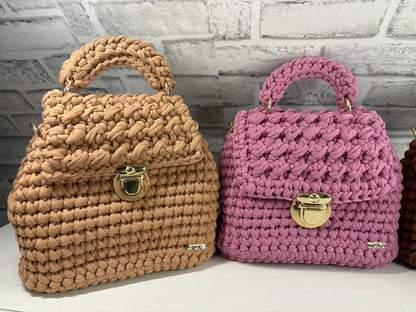 Custom Handbag, Crochet Handbag, Custom Purses