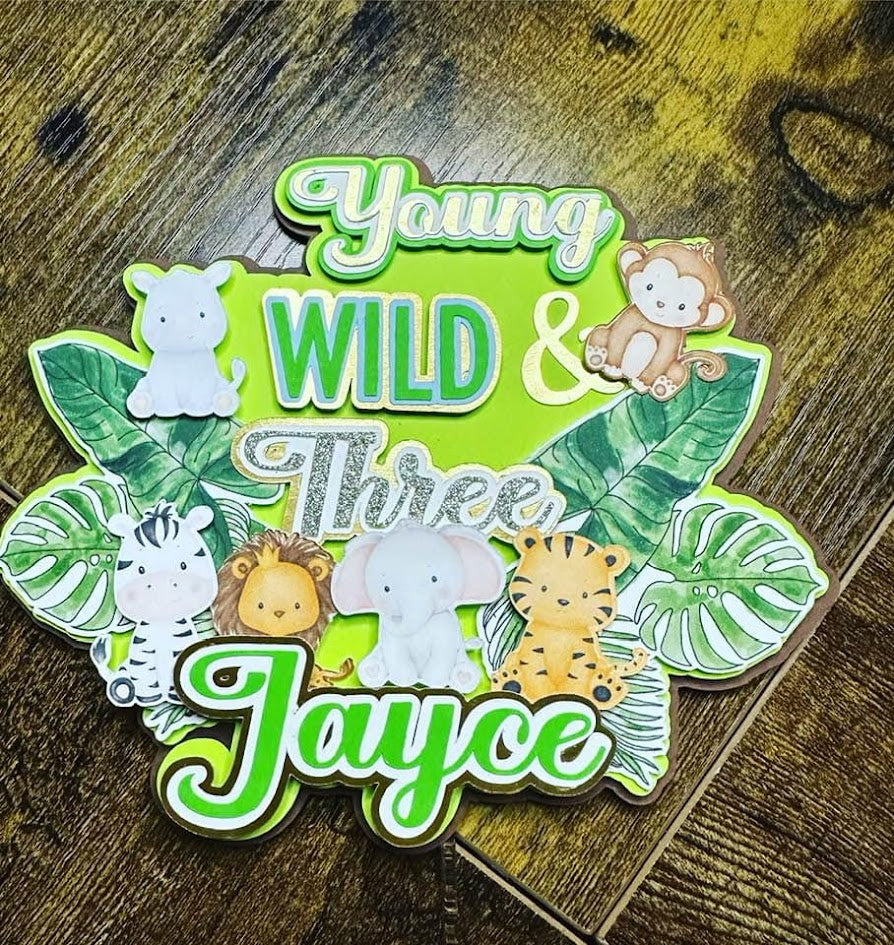 Custom Cake Topper,  cake decor, Cake Topper, Personalized Cake Topper