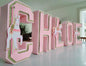 3D Carousel Customized Letter, 3D Customized Letter , Cardstock Letter