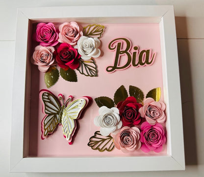 Customized Flower shadow boxes , Flower shadow boxes