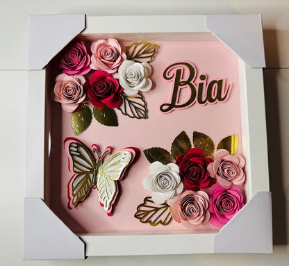 Customized Flower shadow boxes , Flower shadow boxes