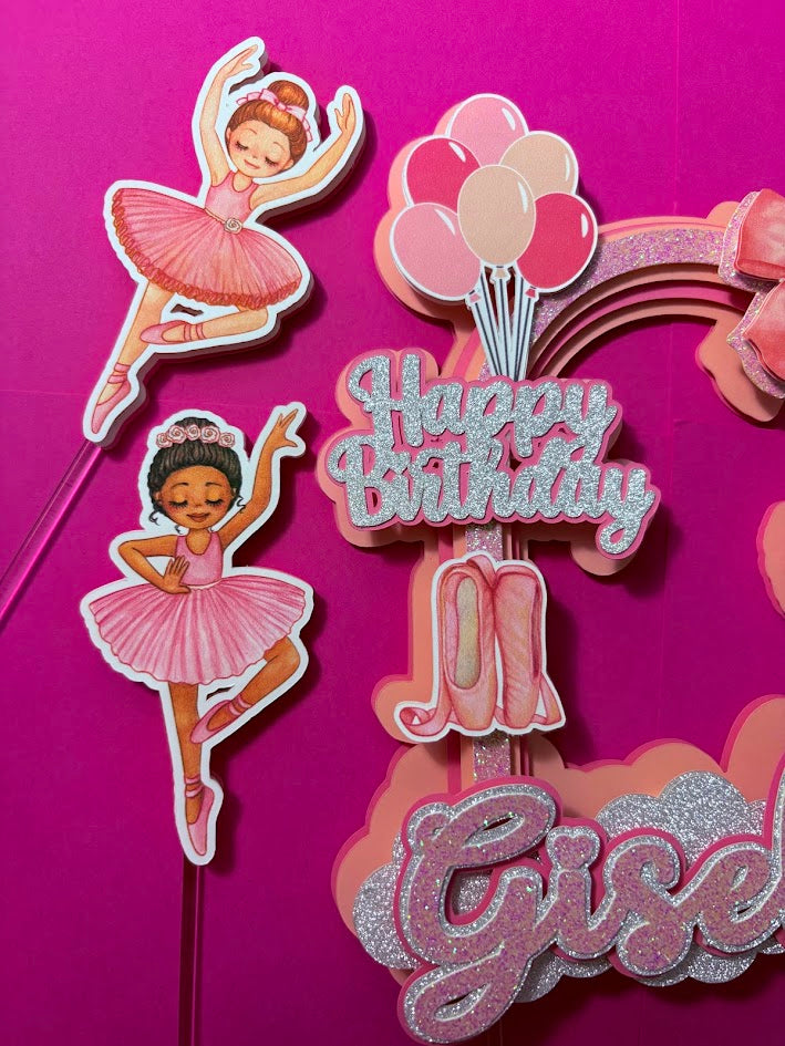 Ballerina Cake Topper