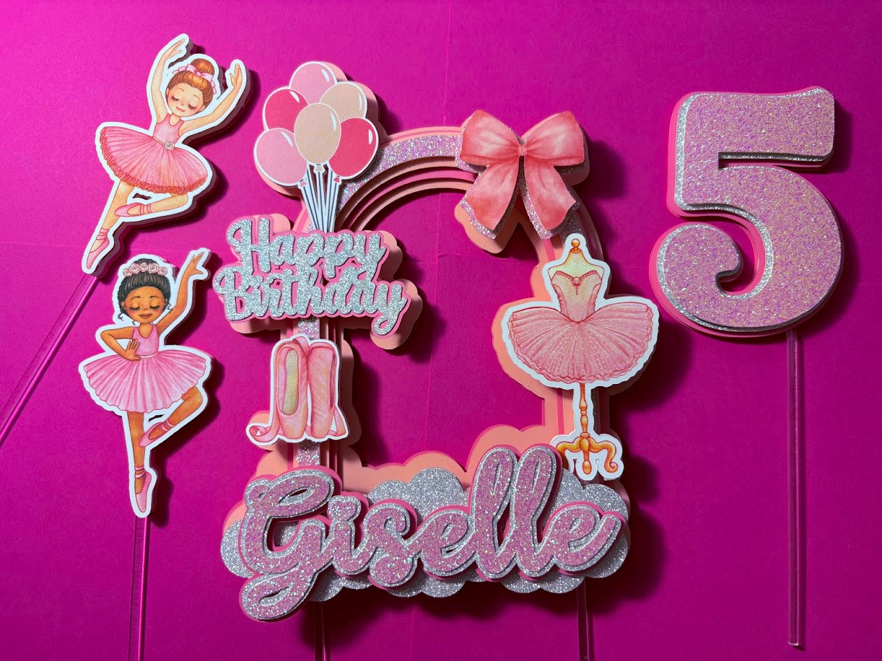 Ballerina Cake Topper