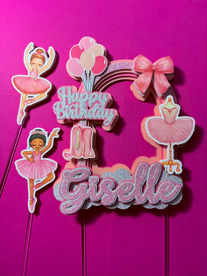 Ballerina Cake Topper