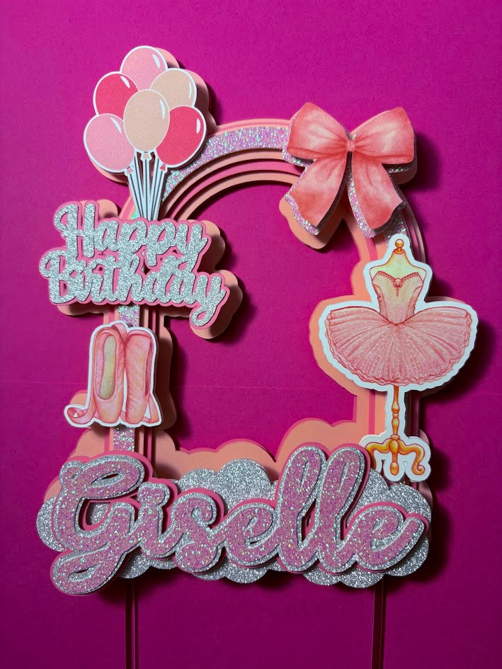 Ballerina Cake Topper