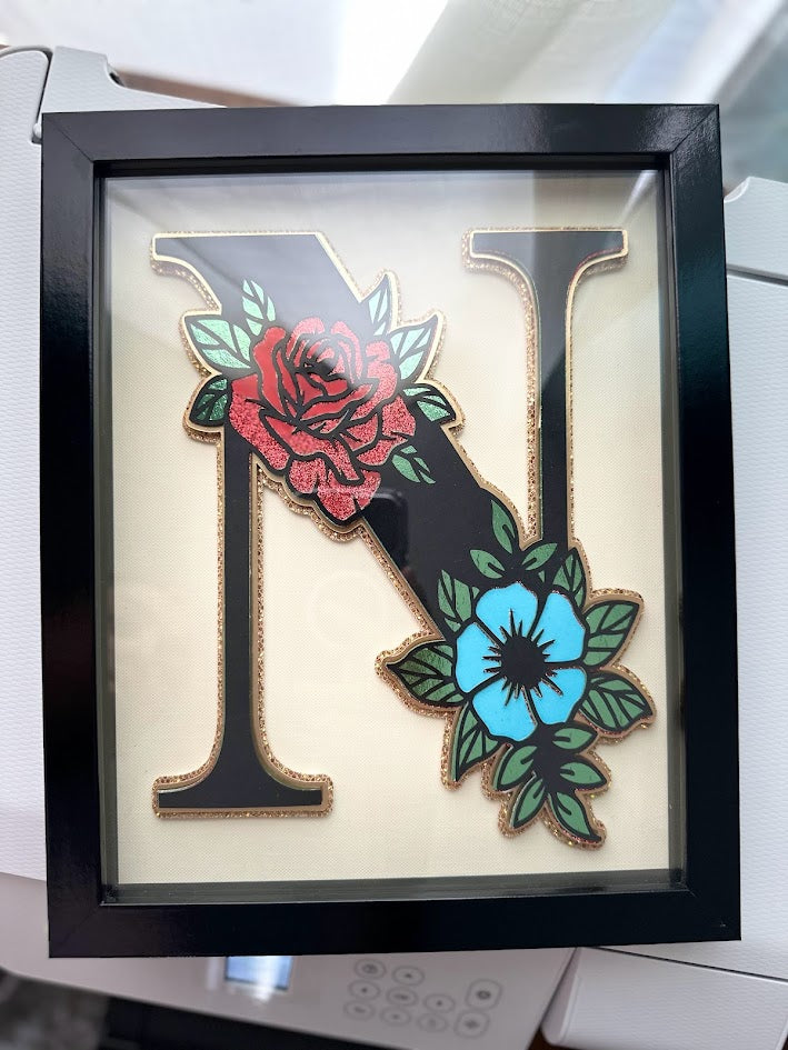 Customized shadow boxes , Name shadow boxes