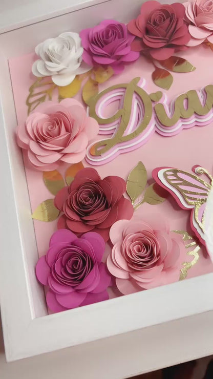 Customized Flower shadow boxes , Flower shadow boxes